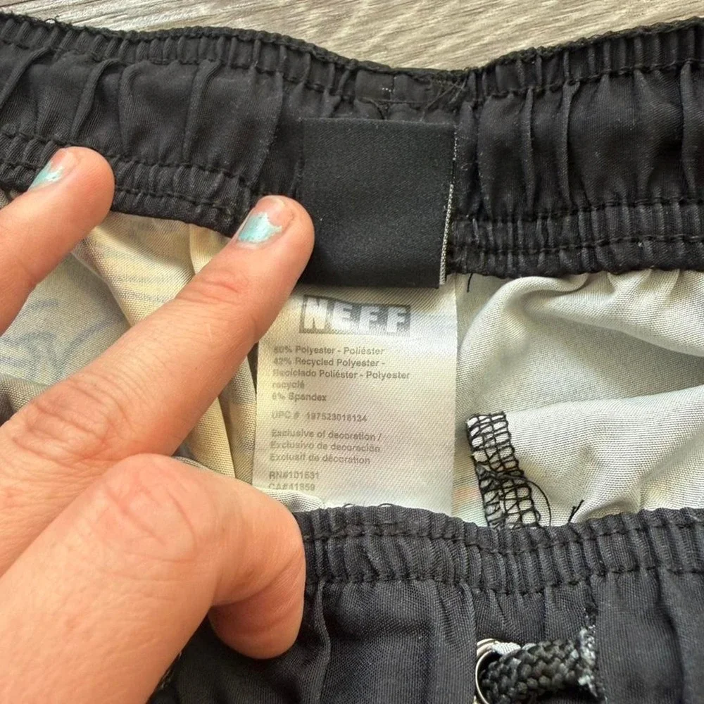 Boys neff swim shorts size M